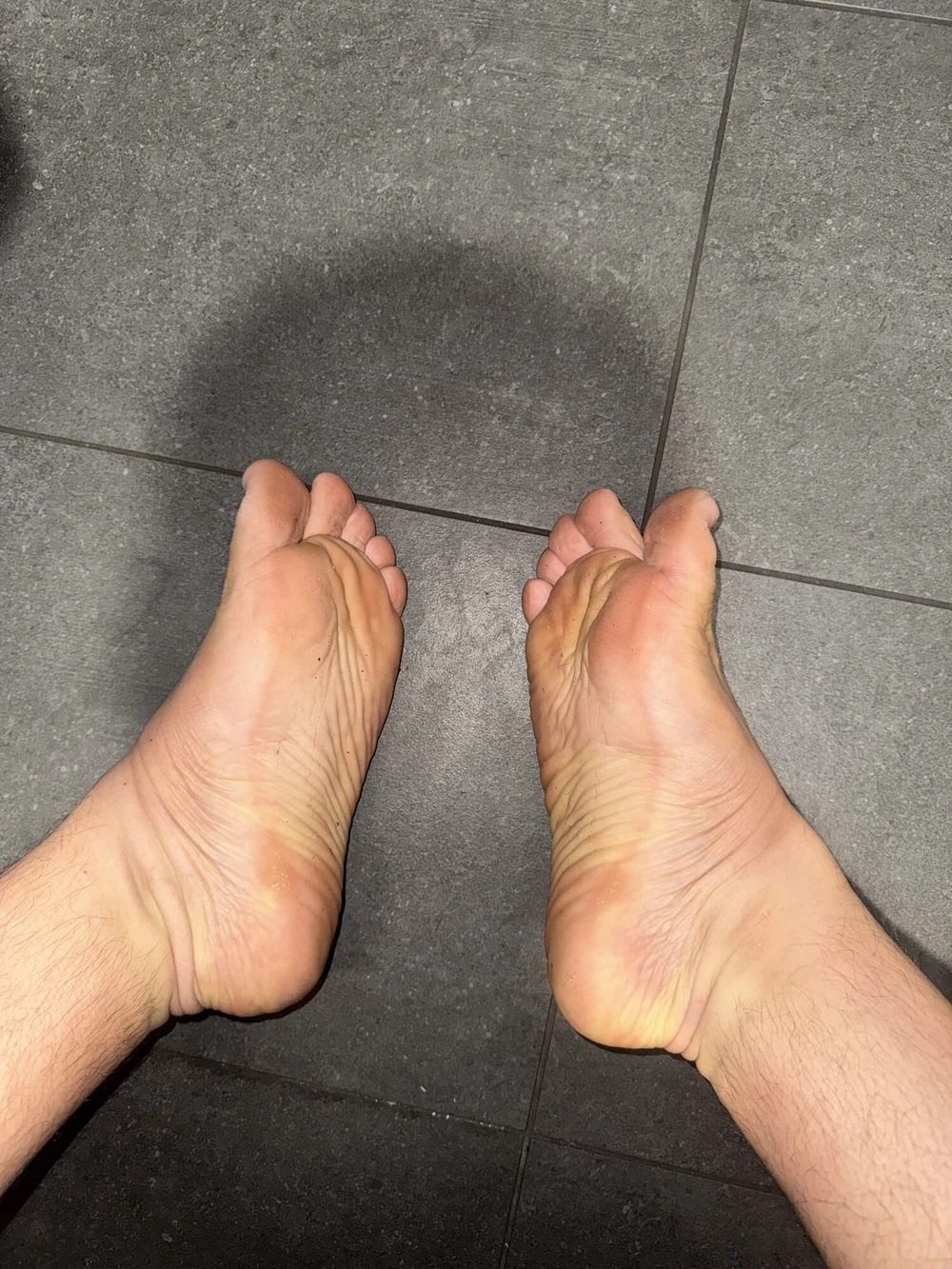Naked Turkish feet at Work! #4