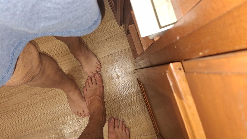 Showing off our feet #8