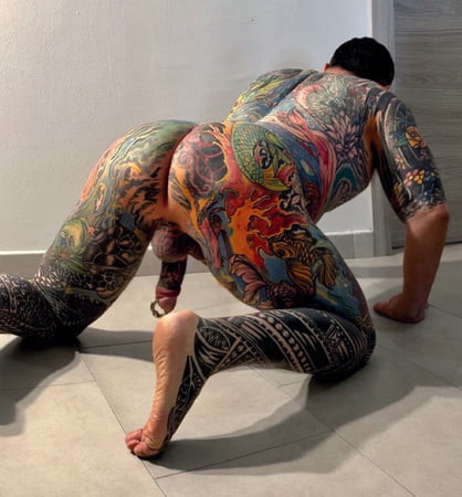 Full body tattoo