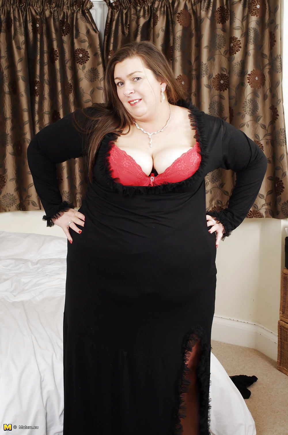 Mature BBW aka Big fat mother posing #38