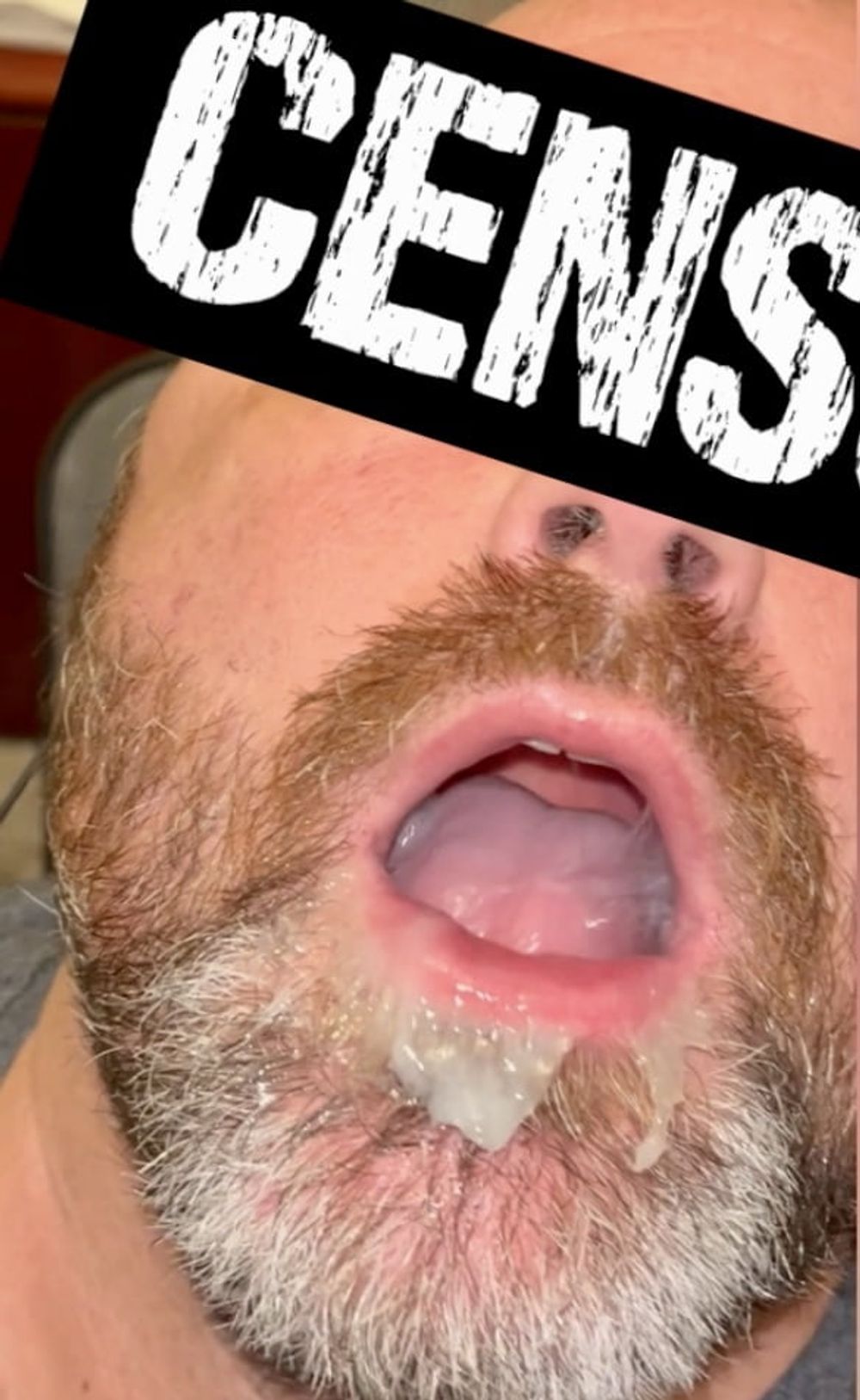 Cum in hand and on face with cum eating #4