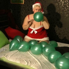 Balloons for Father Christmas :-)