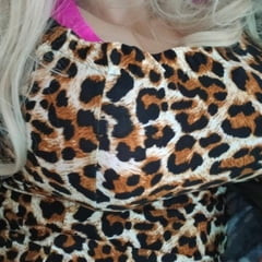 Sissy leopard clothes