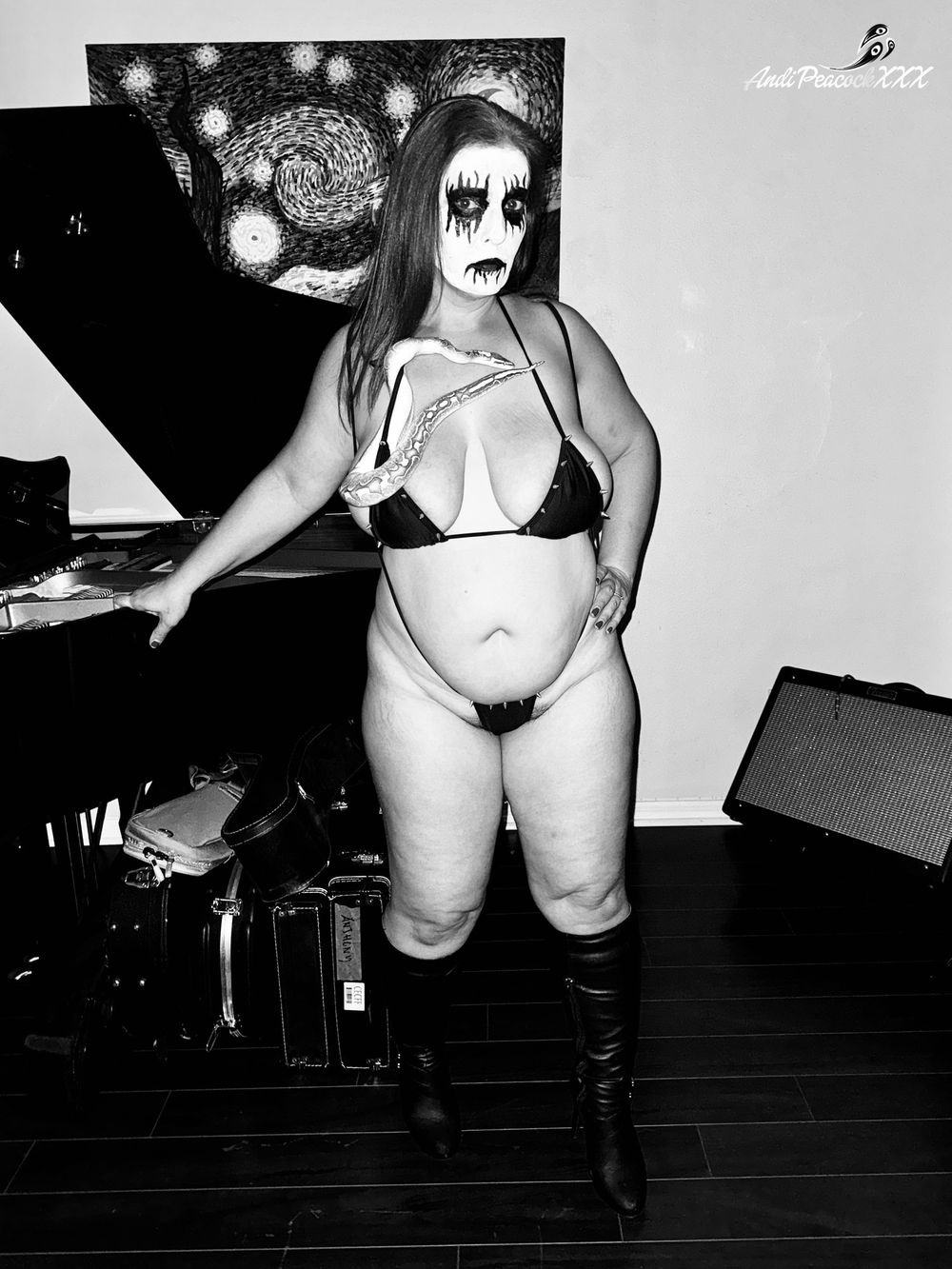 Black Metal Bikini #35