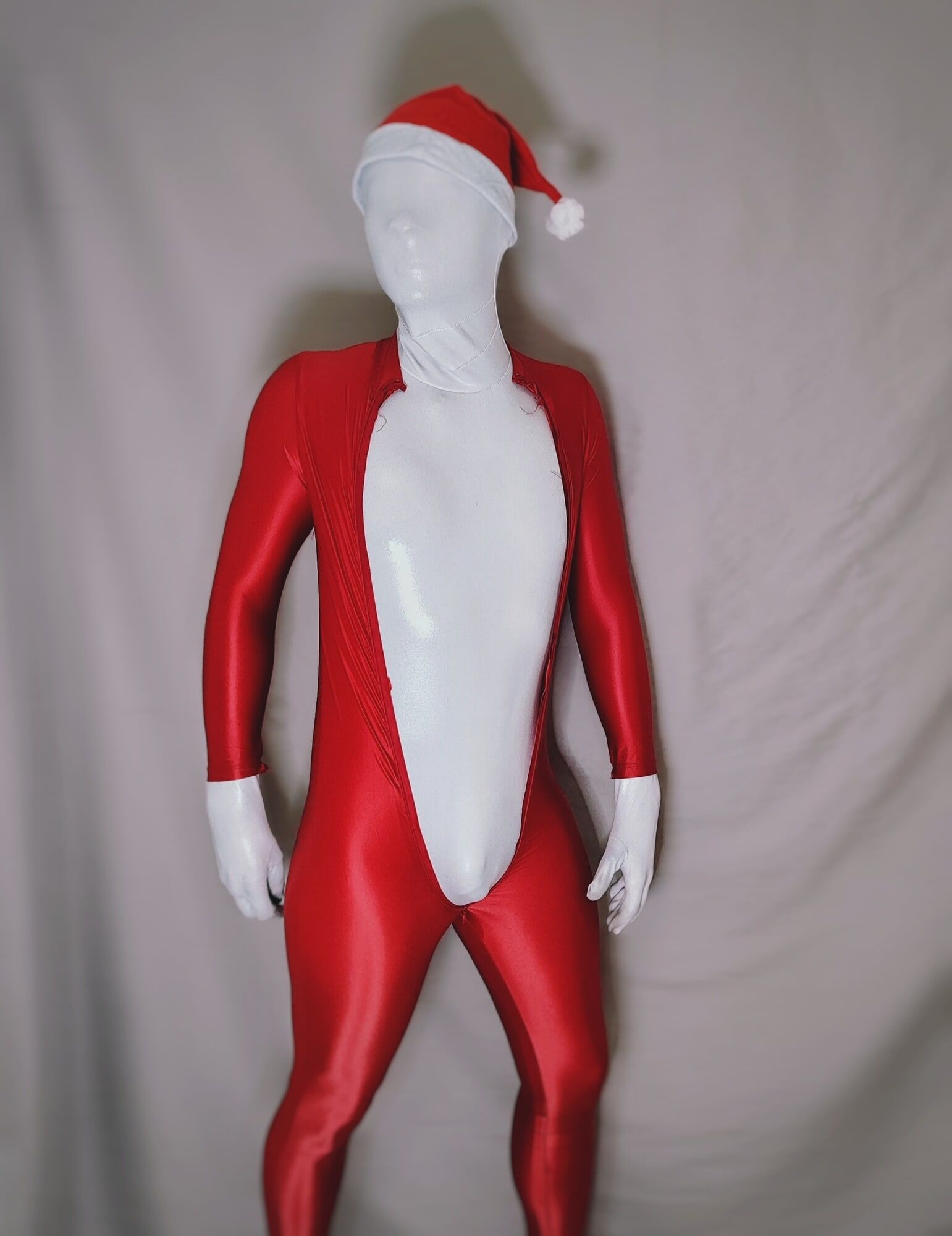 Christmas Zentai session