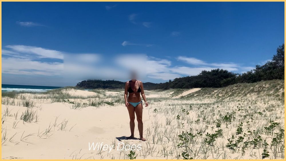 Wifey heads to the beach #3