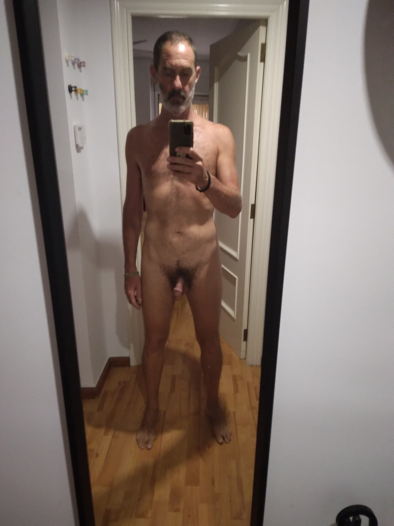 In the mirror