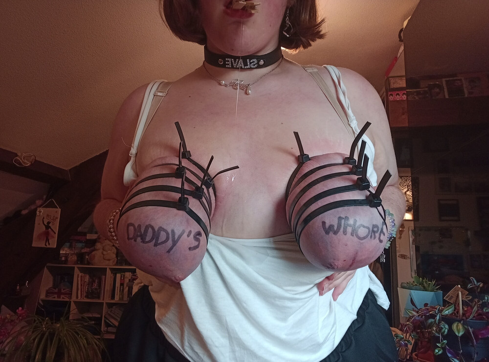 Latest abuse session for my tits #6