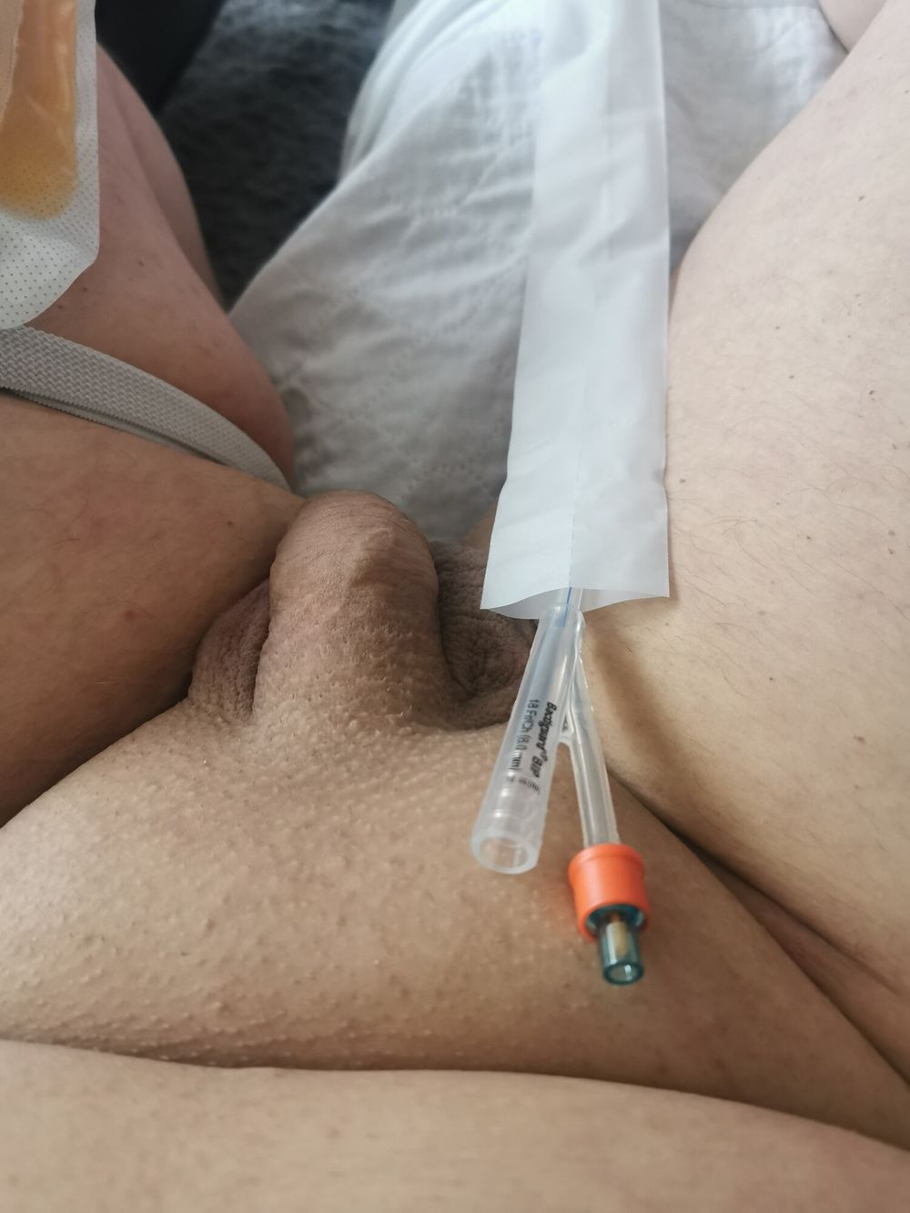 Time to insert my catheter #6