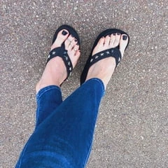 platform flip flops
