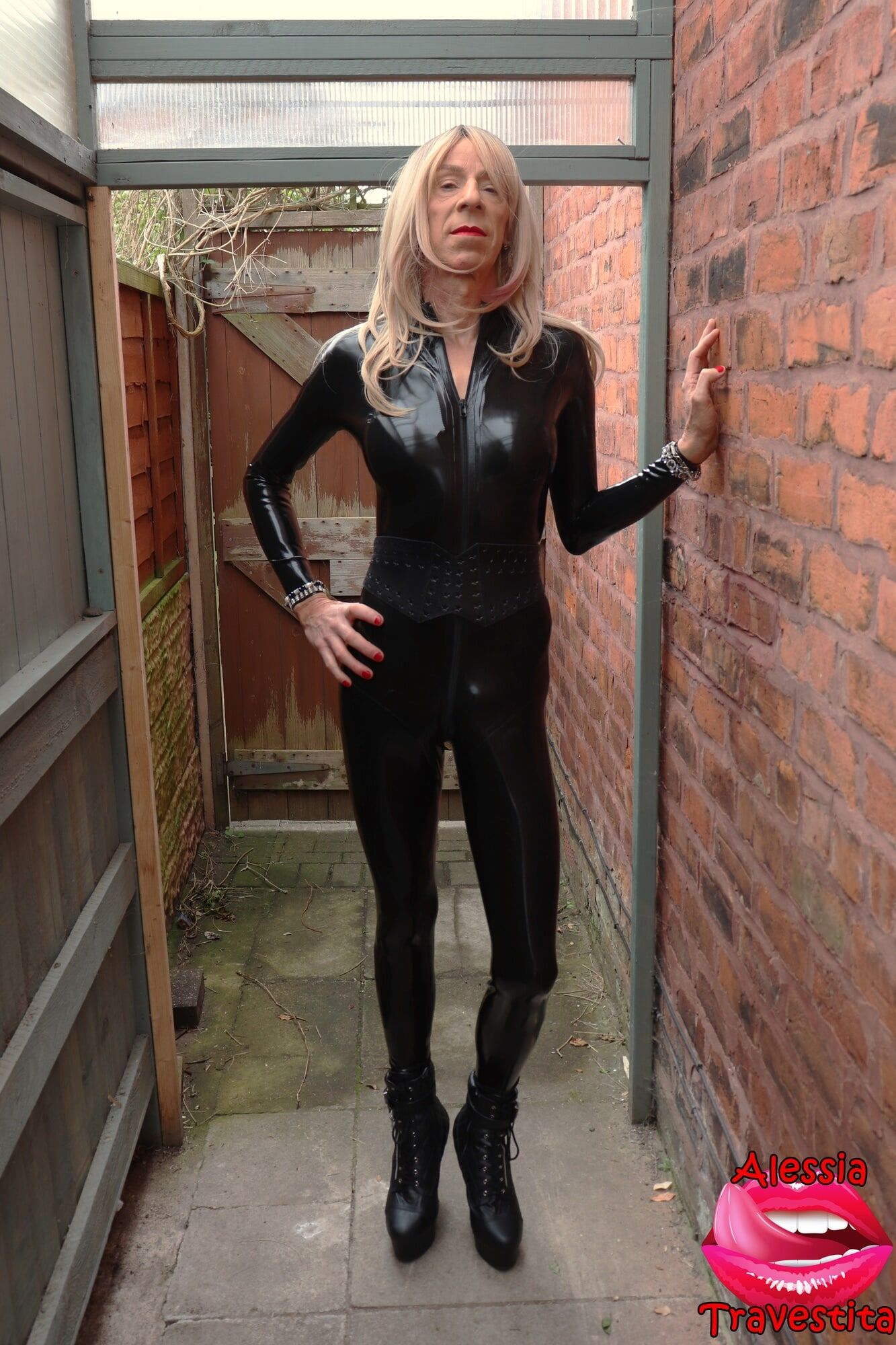 155 Alessia Travestita - Back Alley Latex #16