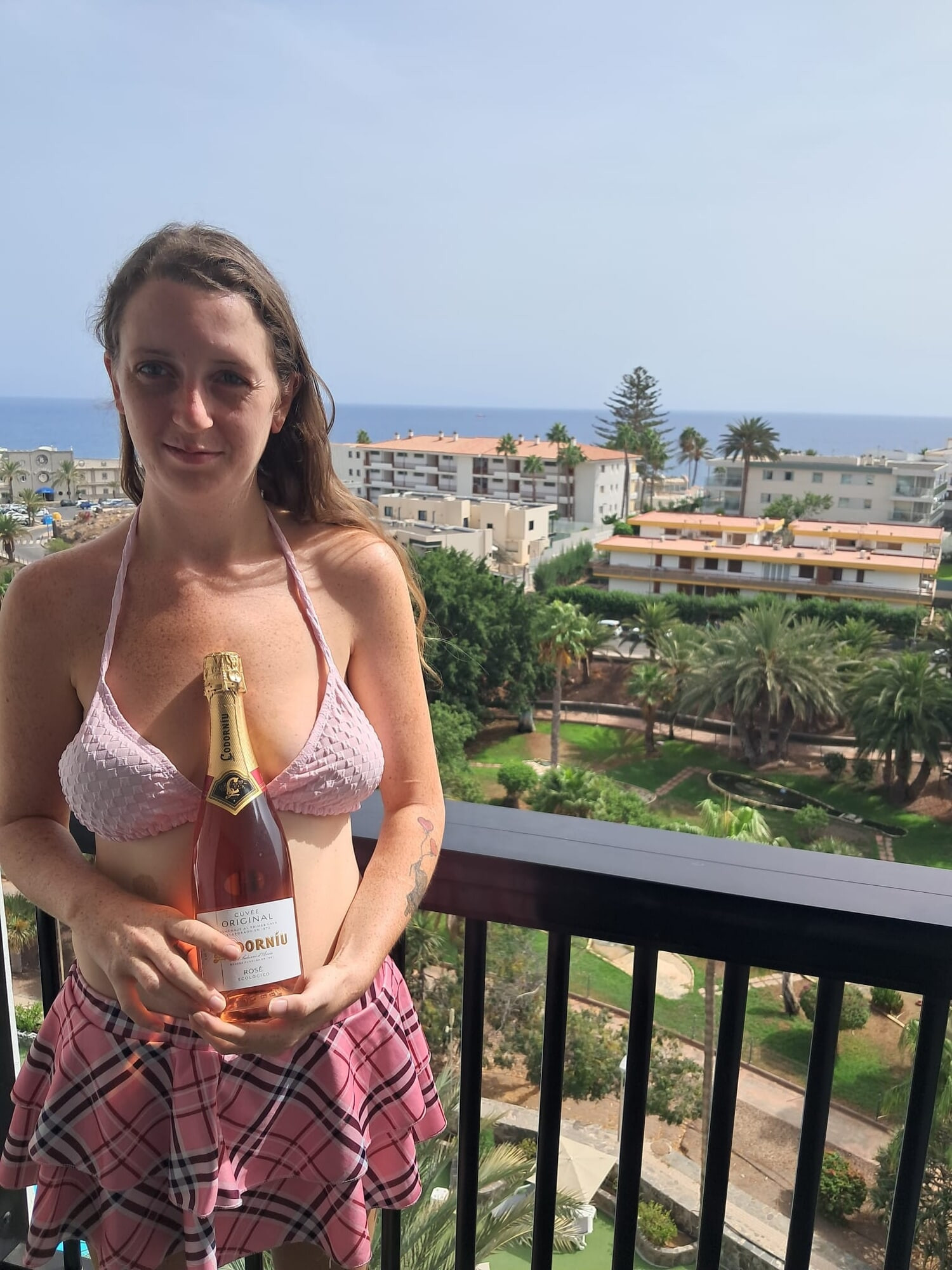 Tits out on holiday  #42