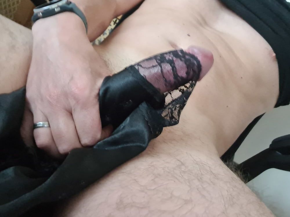 Playing with wifes knickers  #20