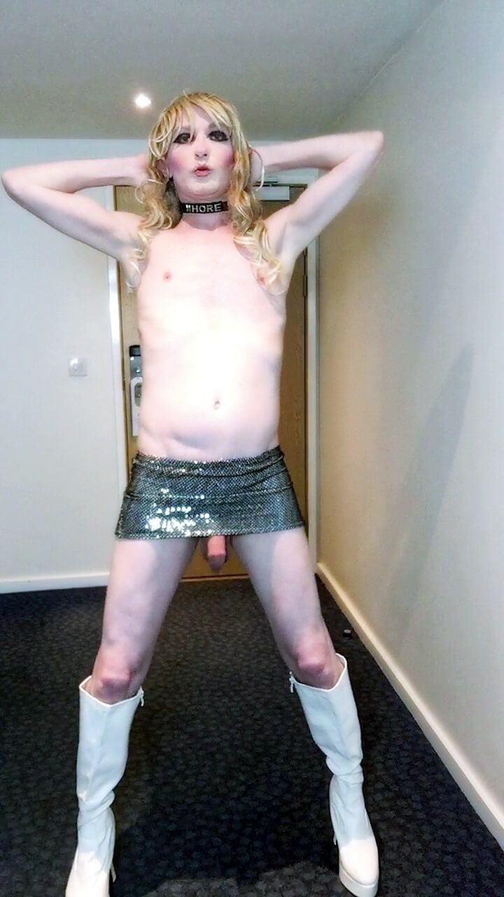 Sissy Poses Topless #16