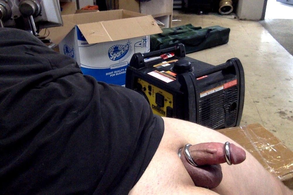 Mechanic&#039;s thick white cock #15