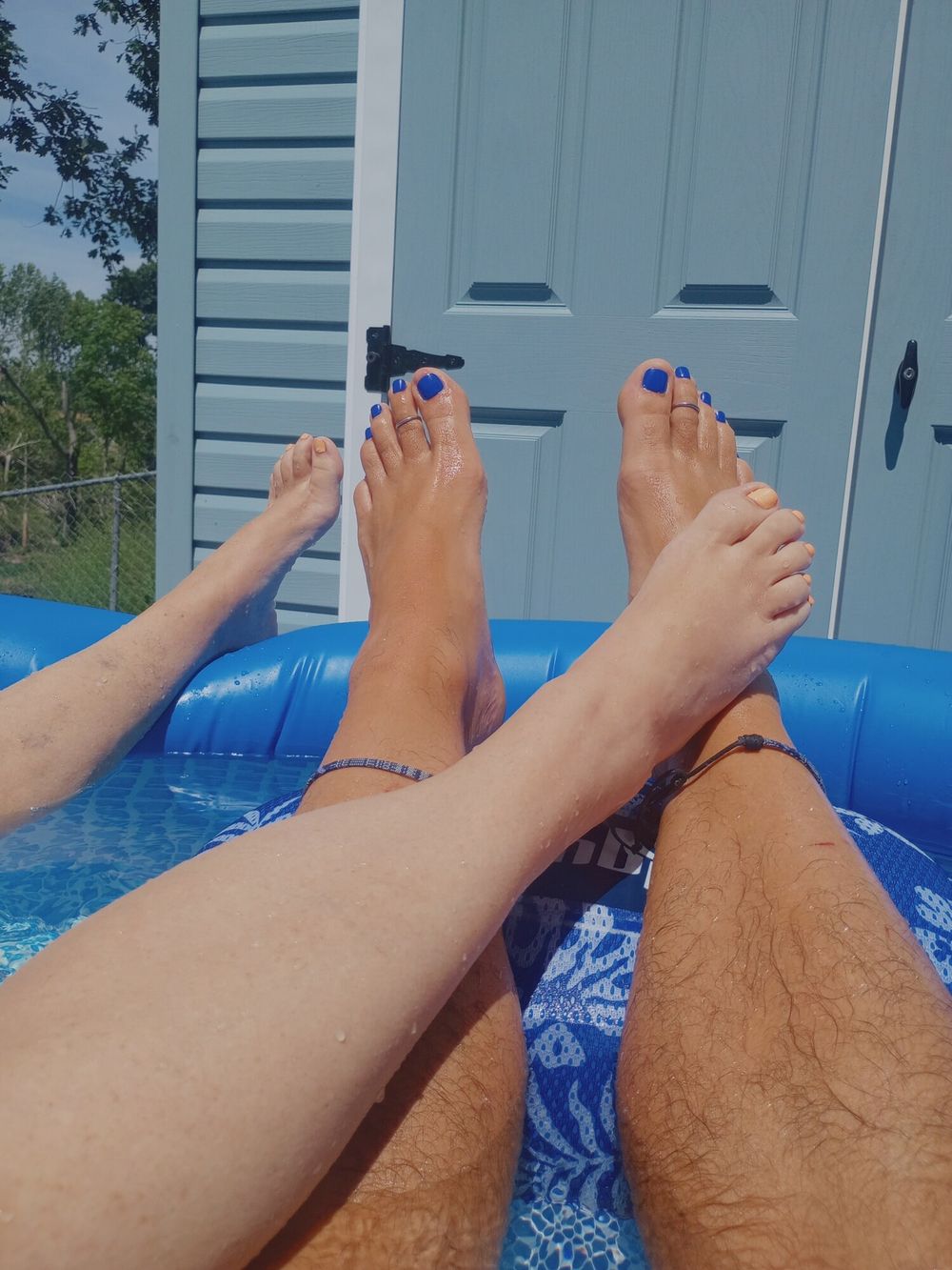 Showing our toes off #15