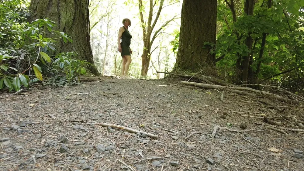 Crossdress walk forest trails #4