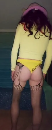 yellow lil fuck toy shorts         