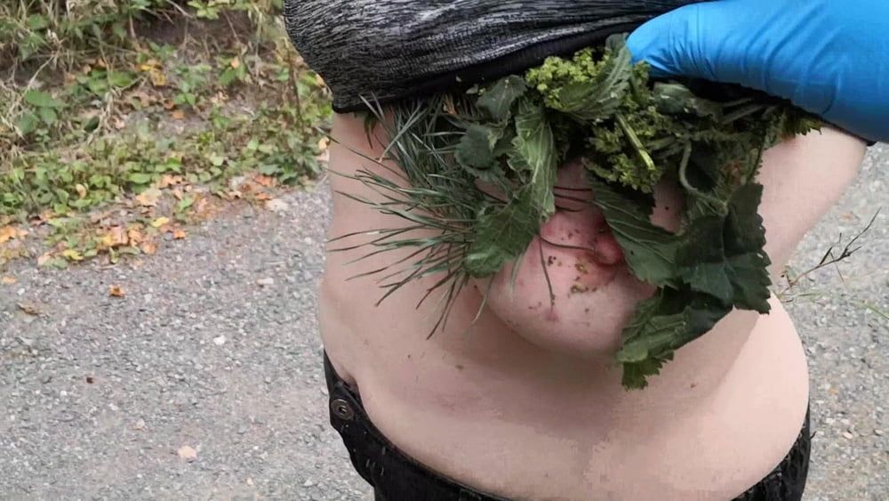 Nettles and other stuff in my bra and slip