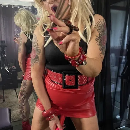 miss shirley a chain smoking slut         