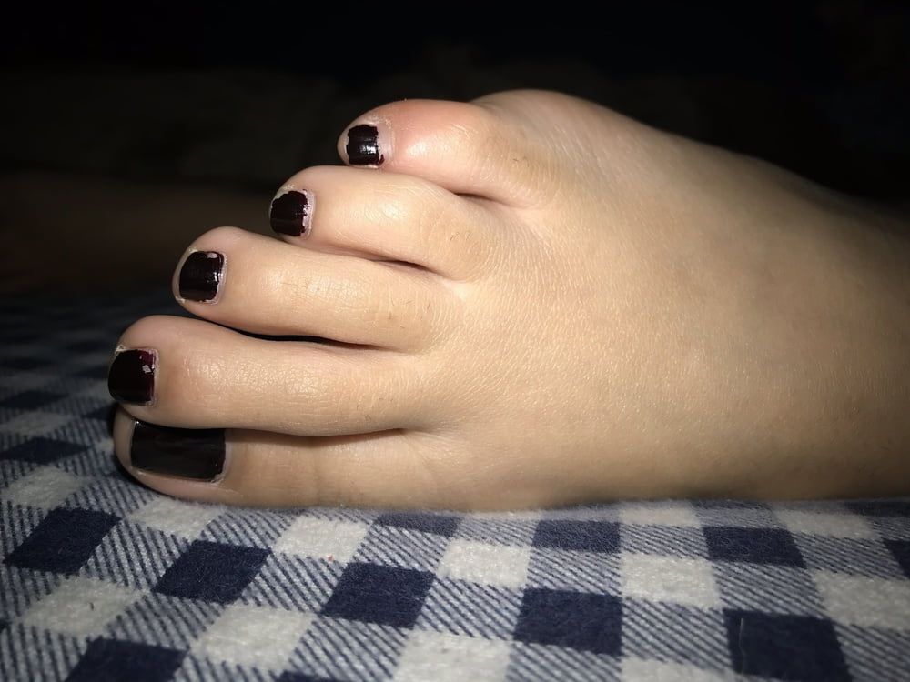 Cum Covered Latina Toes #50