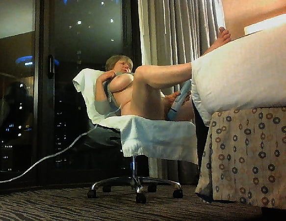 Mom orgasms in hotel window #57
