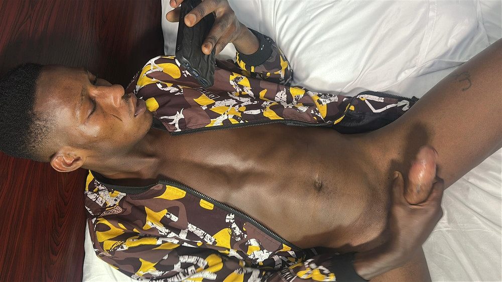 Masturbating my Black dick #15