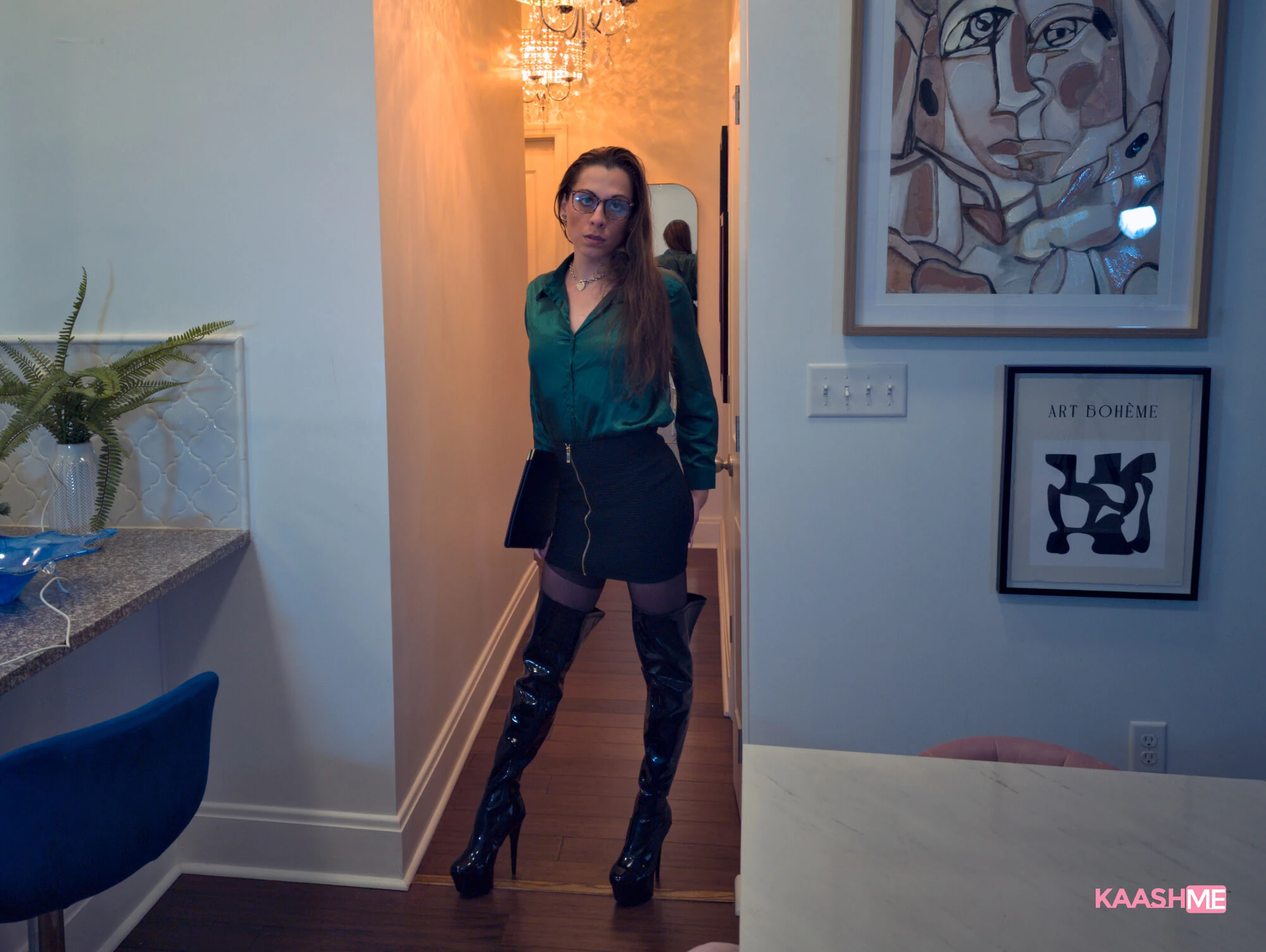 Sexy Satin Secretary #42