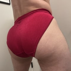 Red panties 