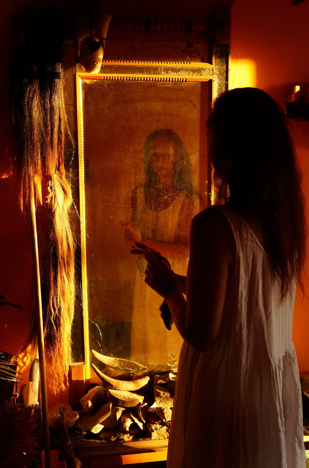 Antique Mirror #13