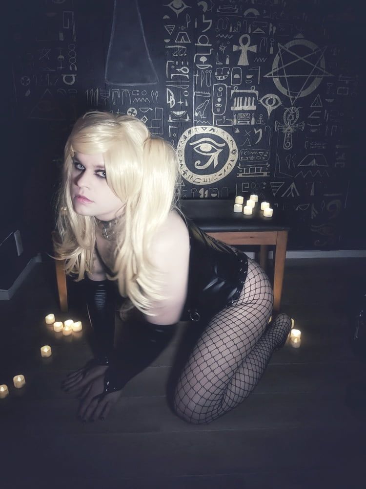 Dark Goth Sissy - Gothic CD Tranny Femboy #14