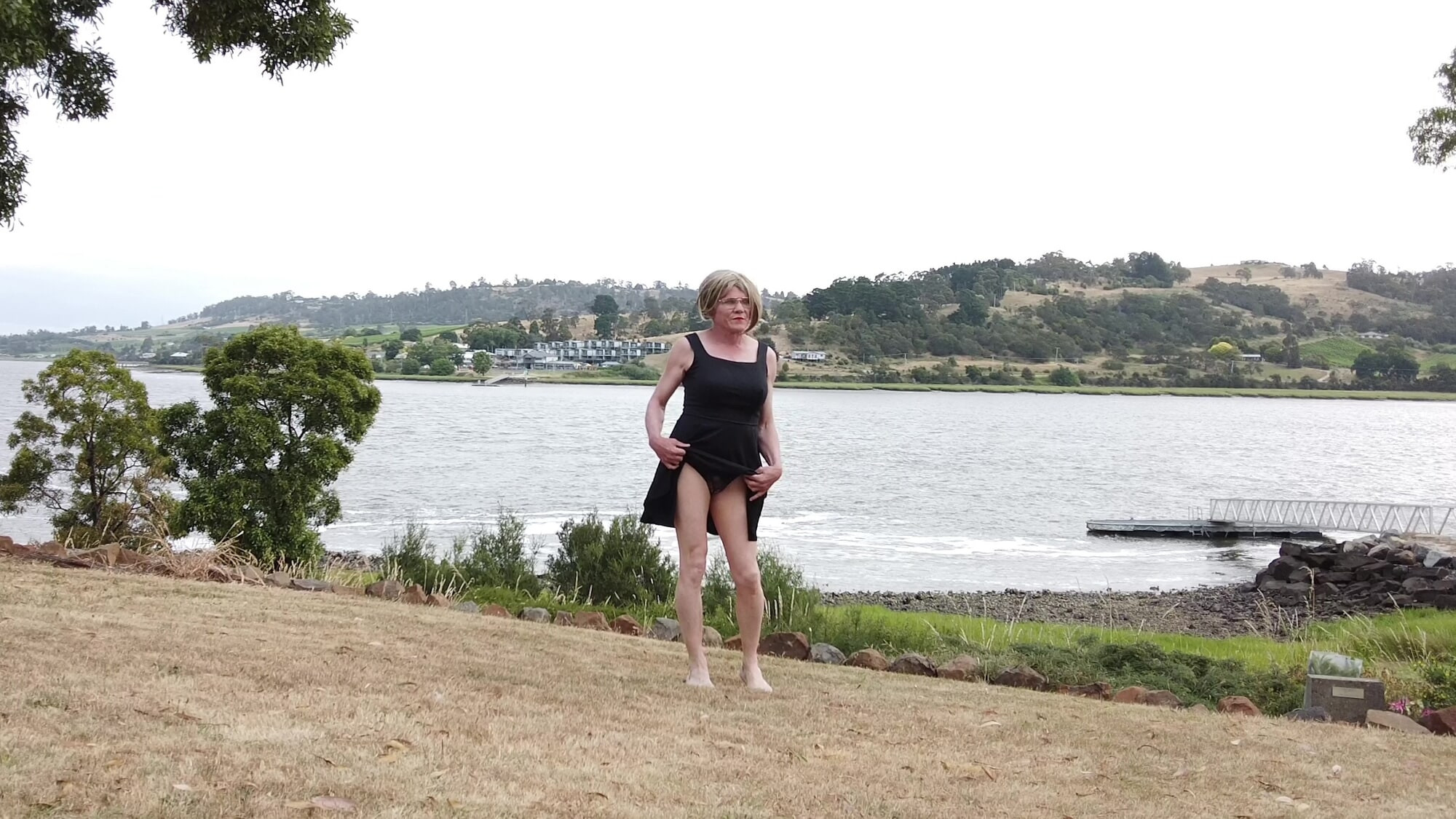 Crossdress Roadtrip - Windy River Walk #9