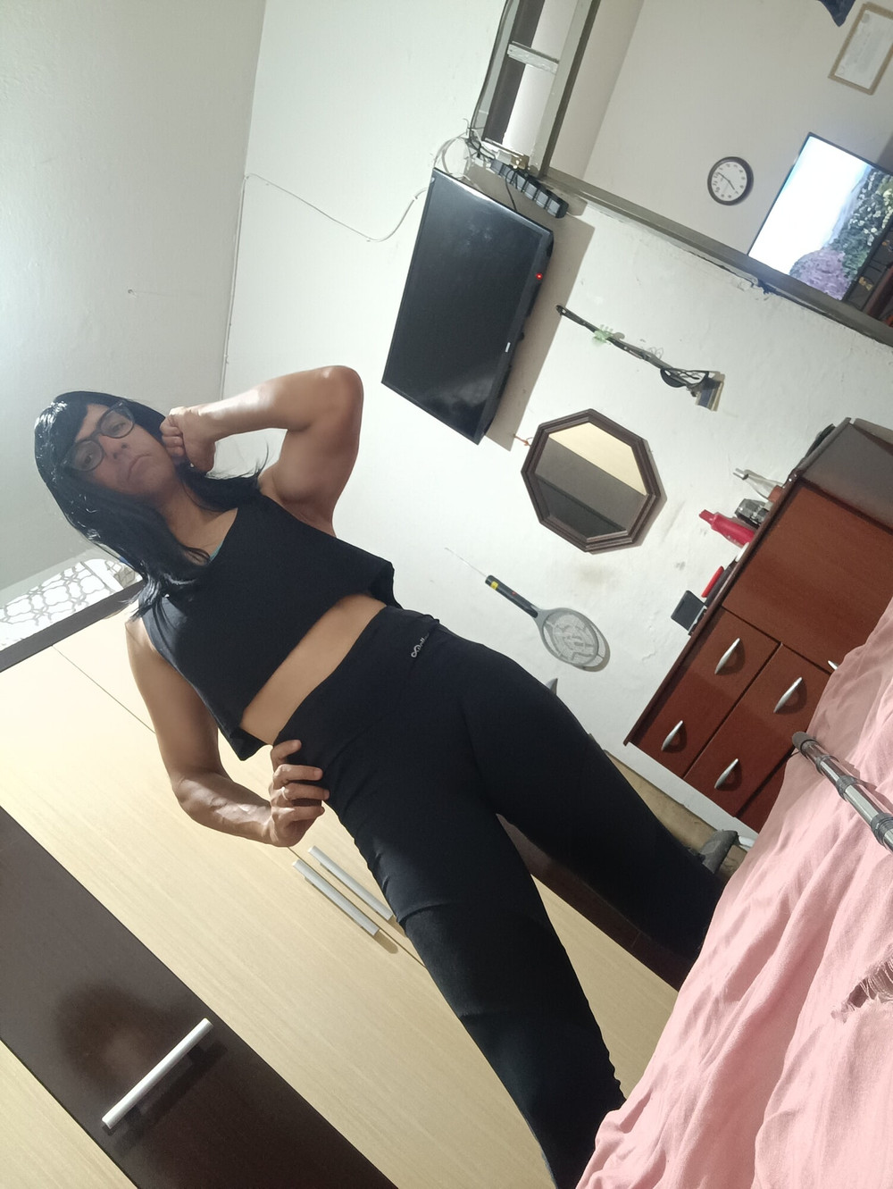 Sakura Nakamura Skinner Legging Gym  #33