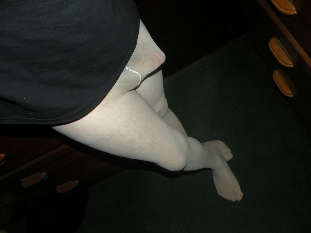 White and other Pantyhose #7