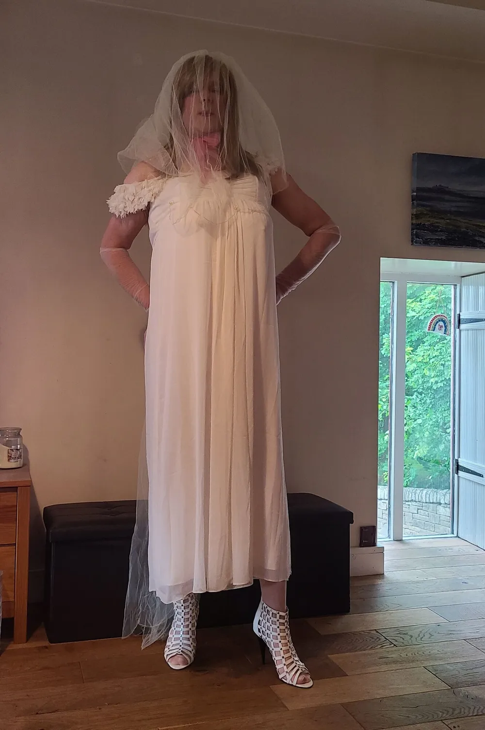 Sissy wedding dress #2