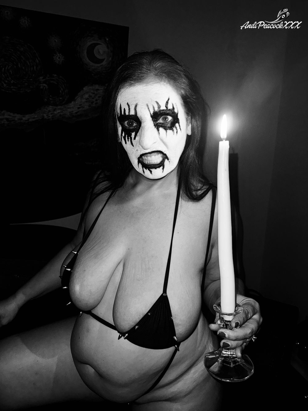 Black Metal Bikini