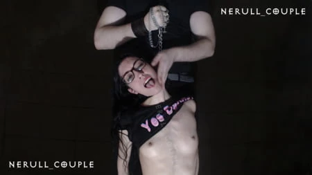 nerull couple lady unrulls submissive training session           