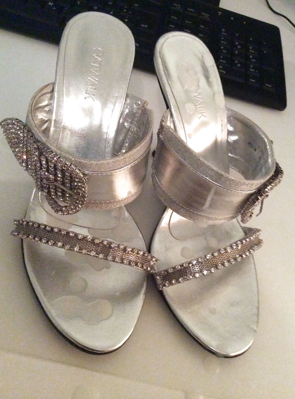 silver sandals cum #3