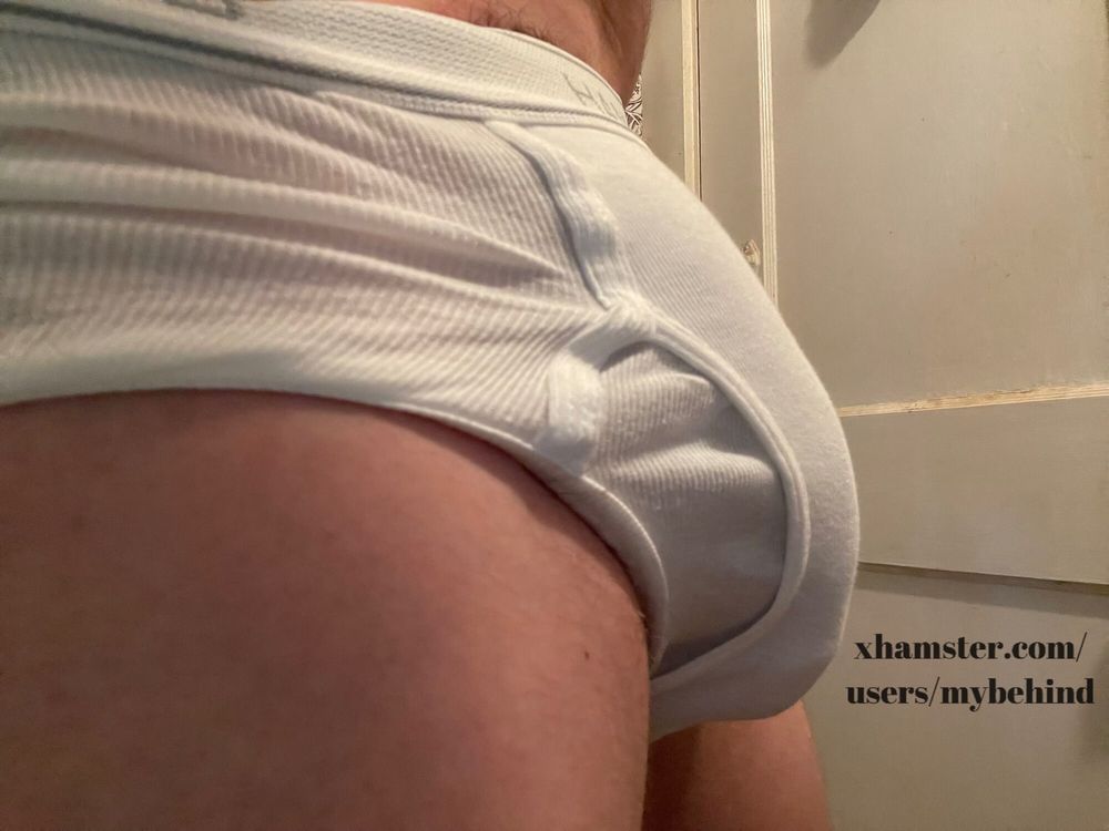 Showing bulge in tight underwear wow #2