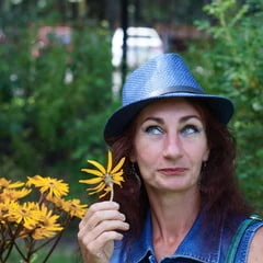 With Orange Flowers