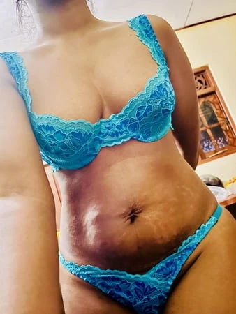 Panty bra in public train 