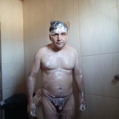 Tomando banho 