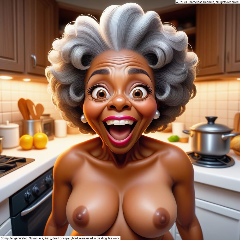 Granny got Fucked in Kitchen #17