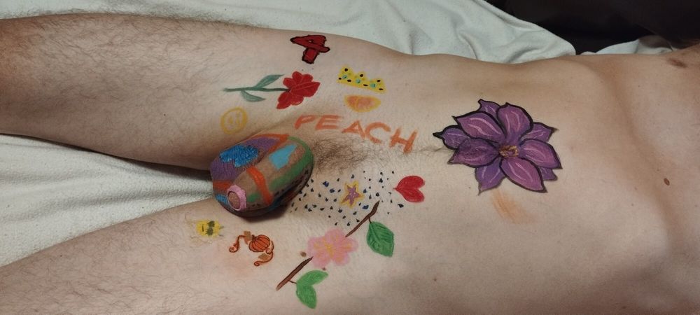 She painted my crotch #2