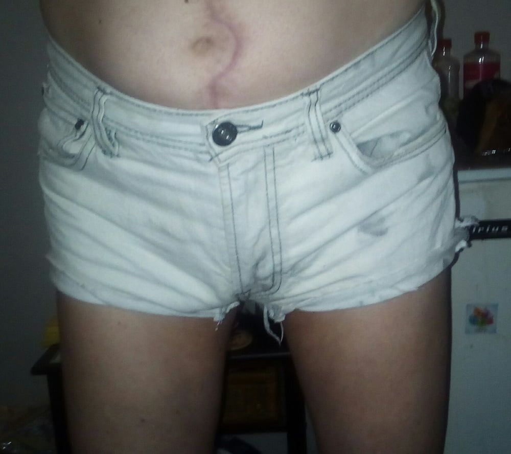 My new bleached shorts. #13