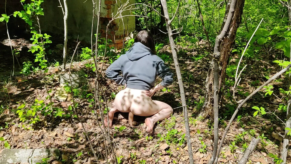 Walking bare-assed through the spring forest #6