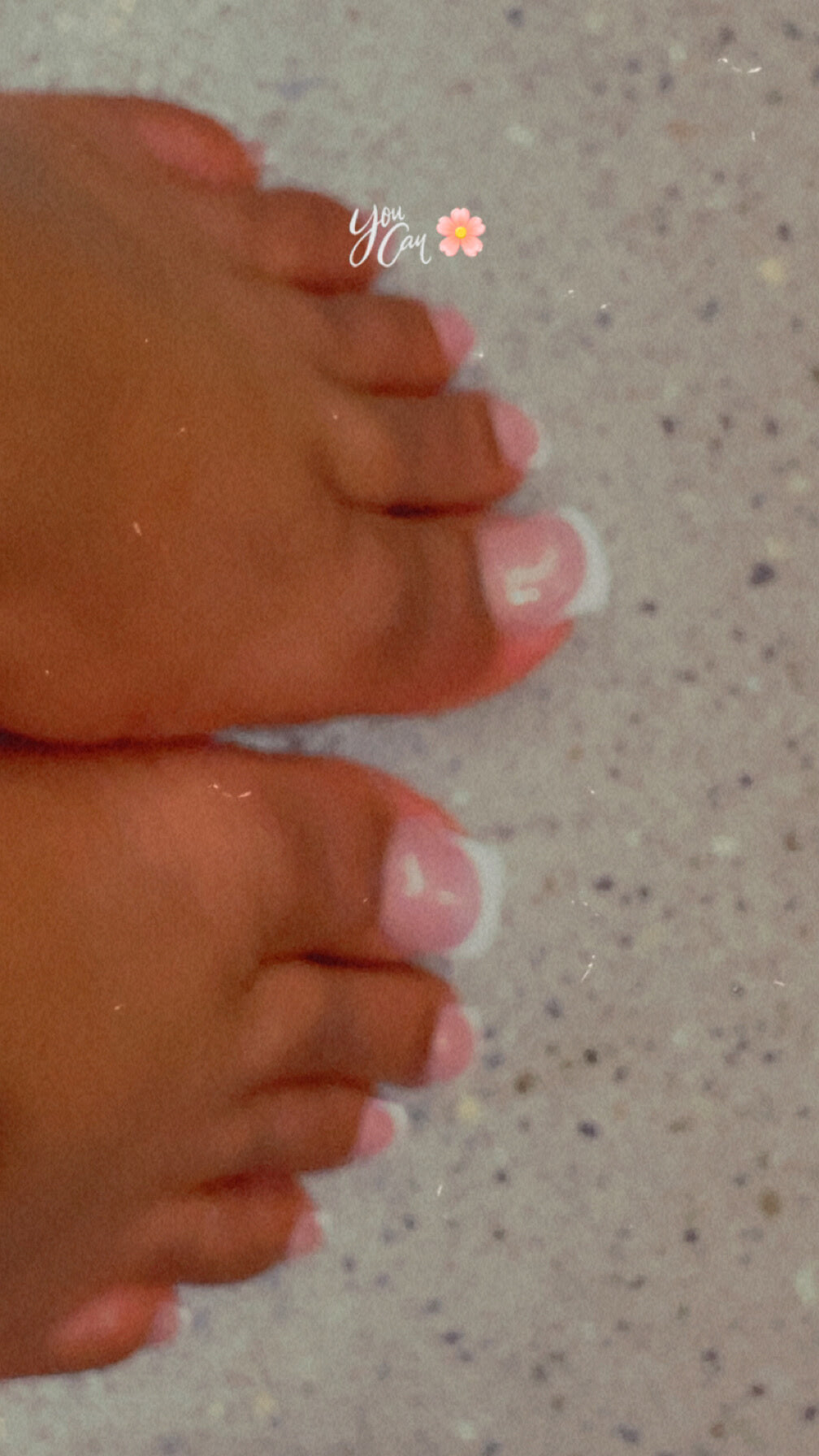 Finally Got My Toes Done