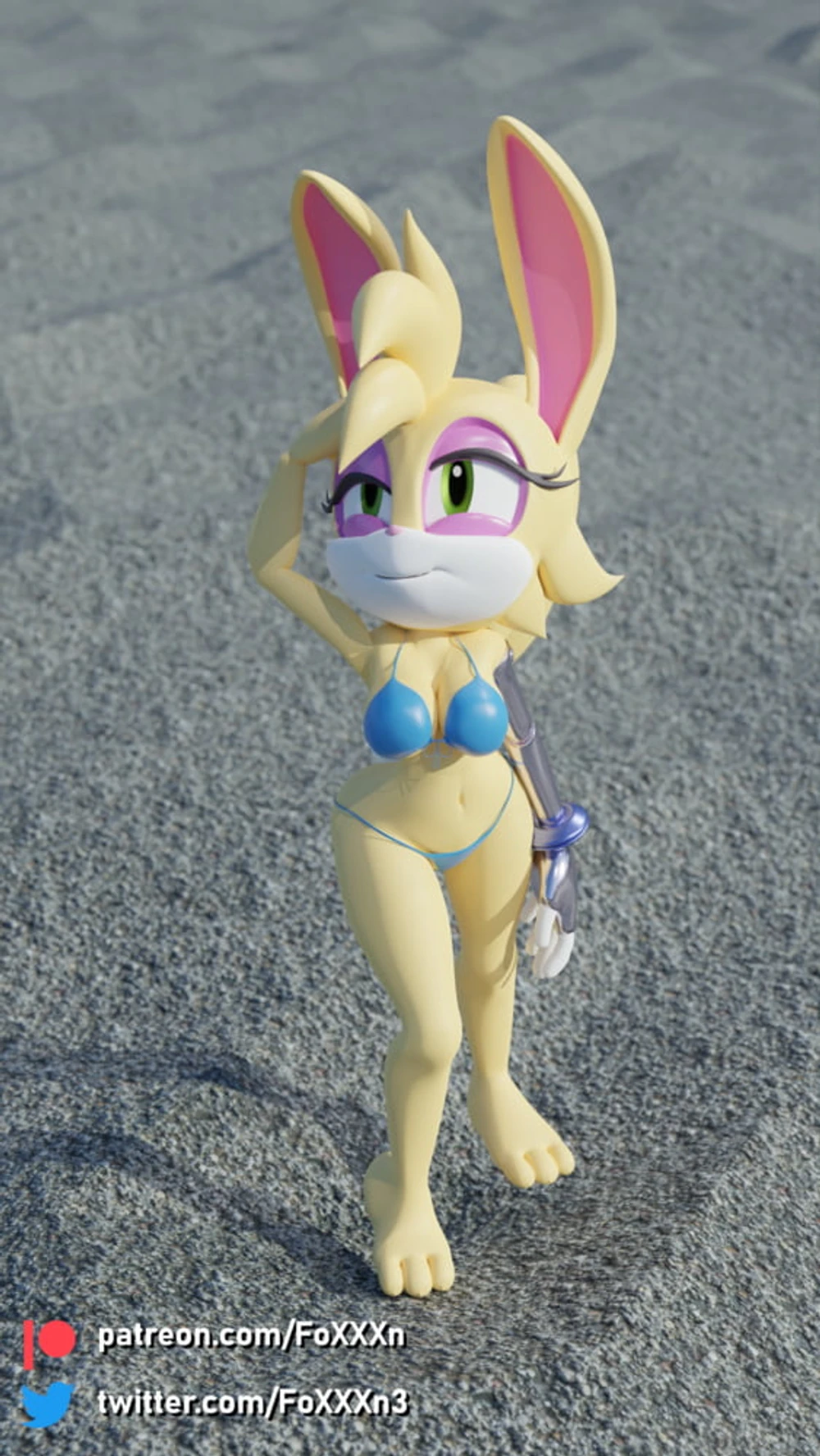 Bunnie Rabbot Beach #4