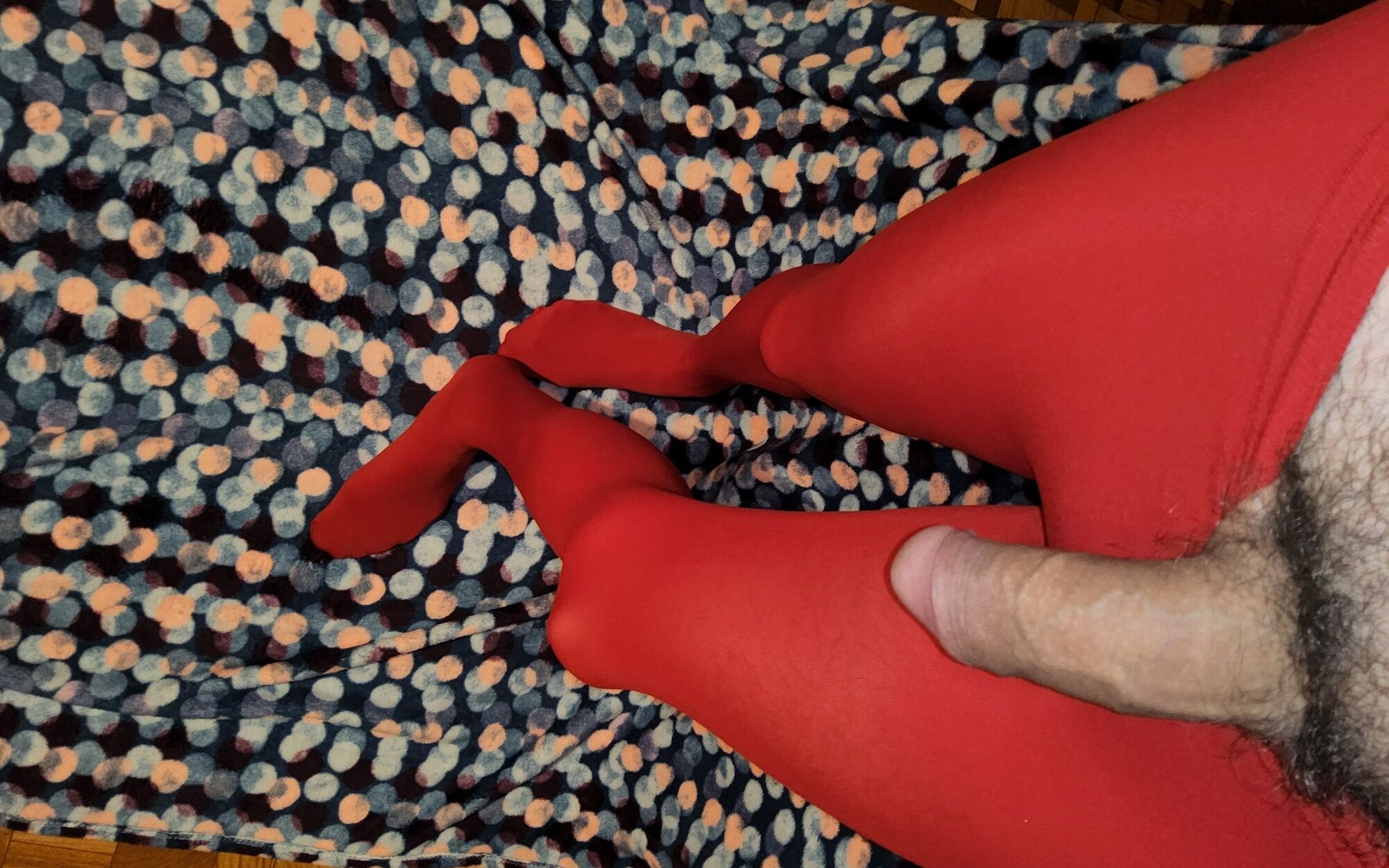 My New Red Pantyhose  #10