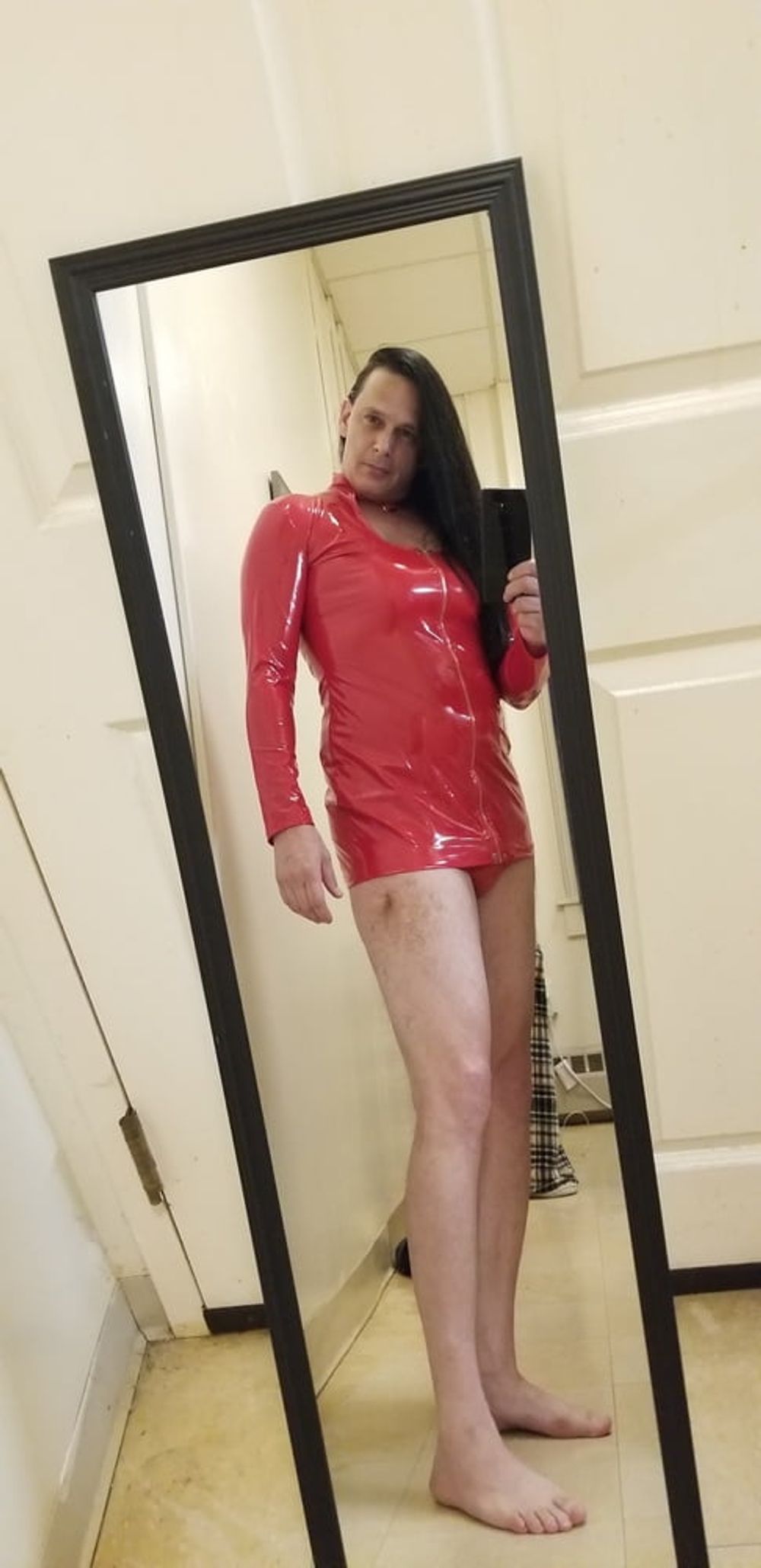 red pvc play #8